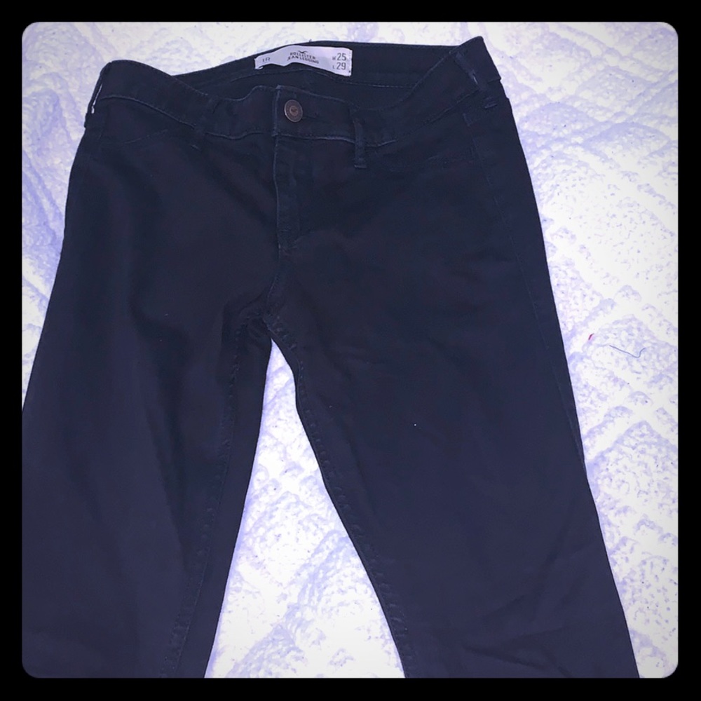 Black Hollister Jean legging